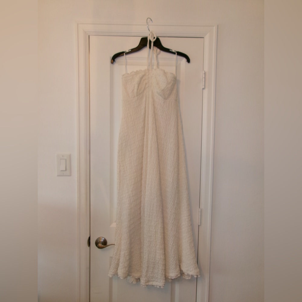 Free People Cream Maxi Dress